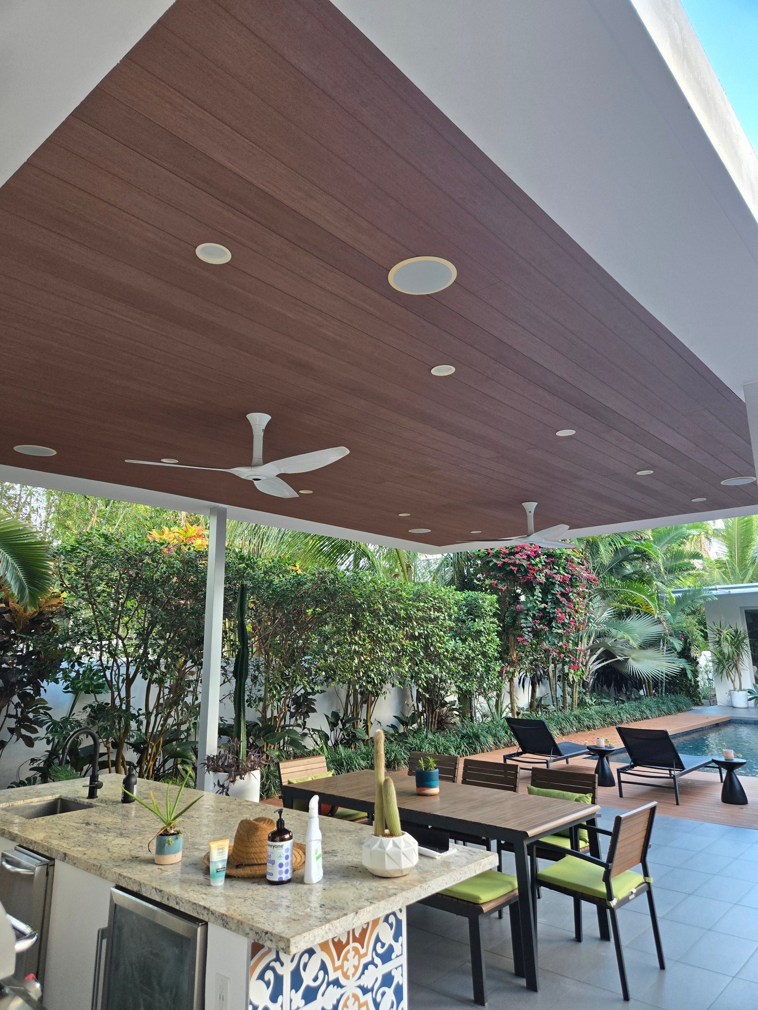 Deckmasters - TimberTech T&G ceiling (400 sq ft), and matching 1x6 ...