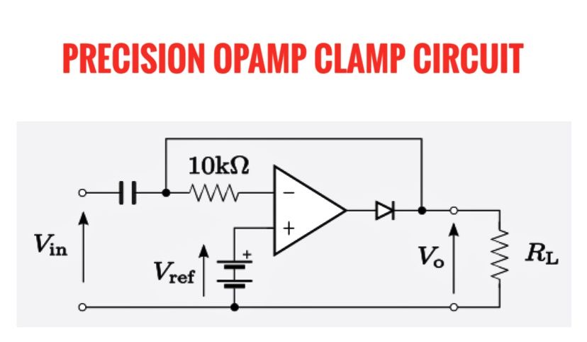 Electronics - This is a Precision Op-Amp Clamp Circuit designed to ...