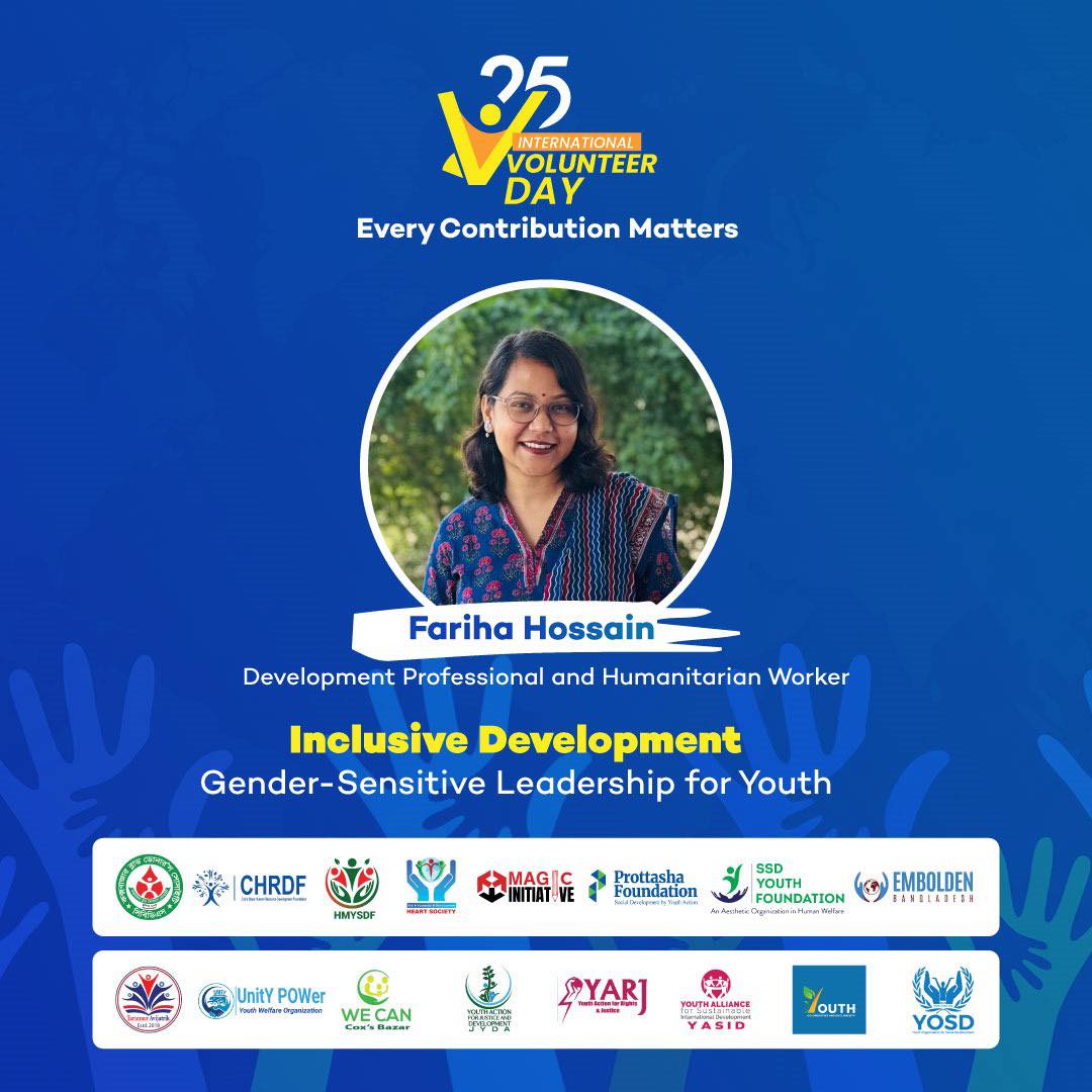Prottasha - International Volunteer Day (IVD) 2025 – Cox’s Bazar ...