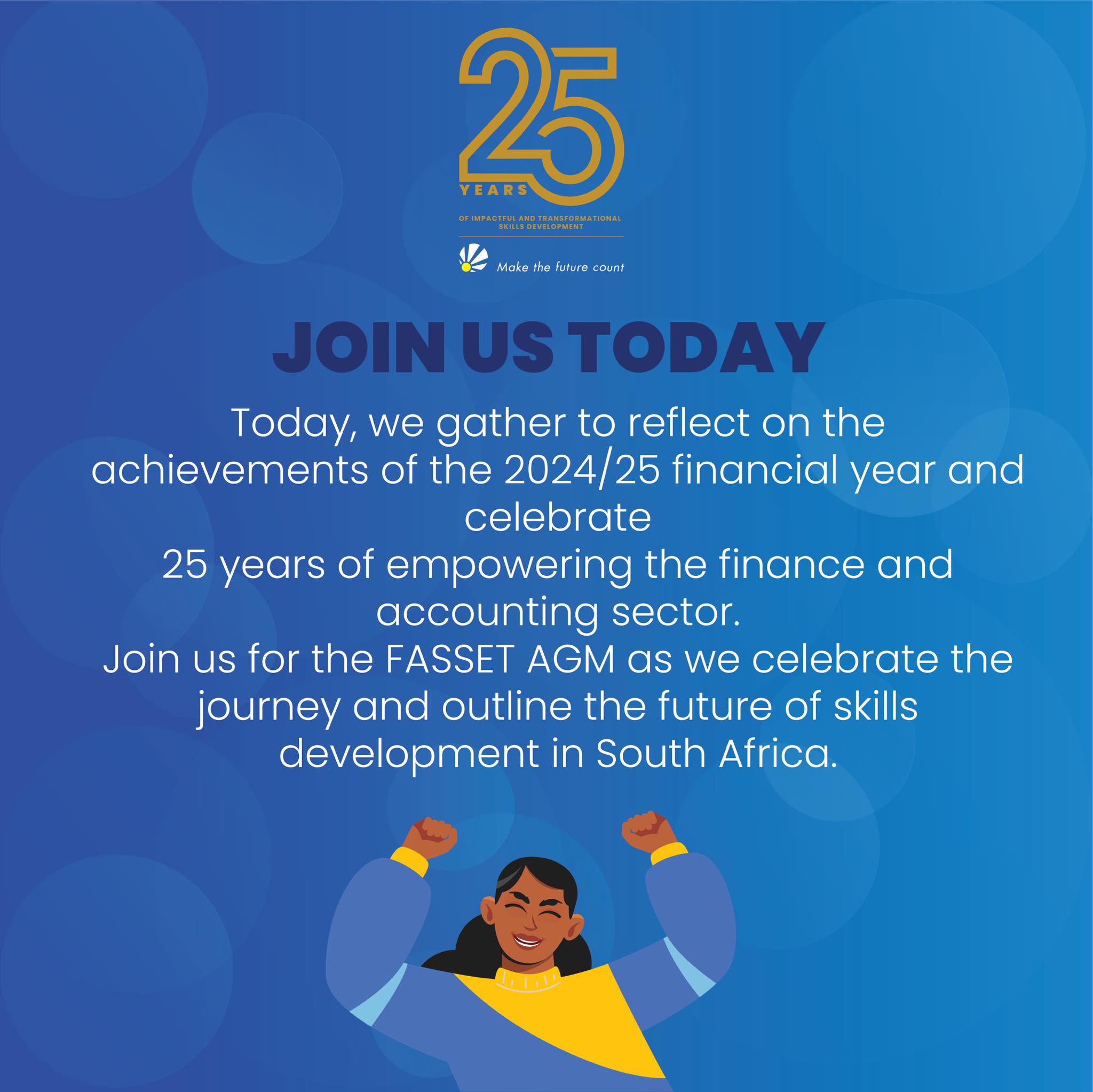 Fasset - Celebrating 25 years of impact! Join us today for the FASSET ...