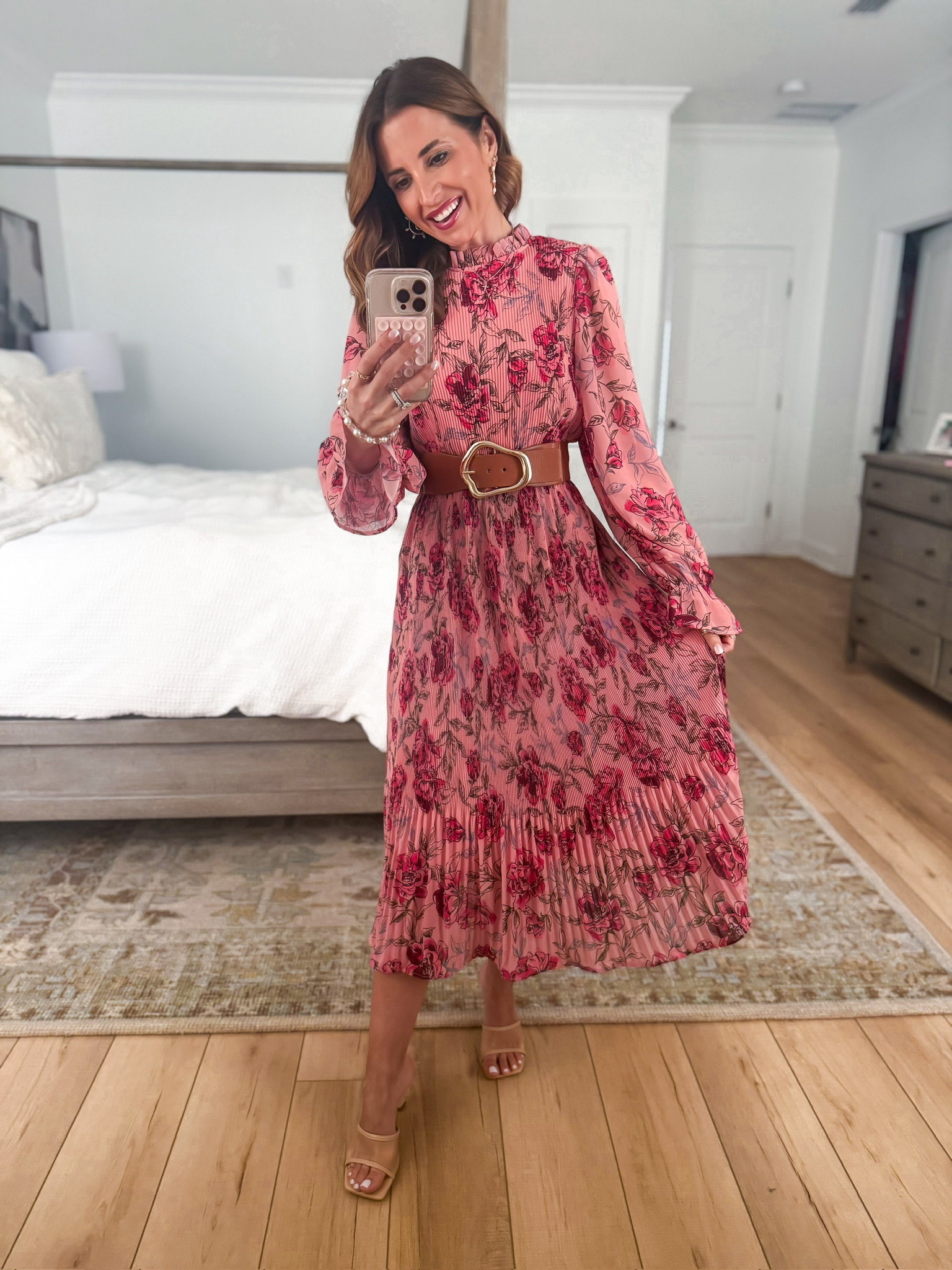 amazon floral midi dress New from AMAZON😍 The prettiest for spring and summer! Would be perfect for a shower event 👗🔗⬇️ Color:Red/Pink Dresses + Rompers ZAPAKA Women Green Prom The long prairie dress