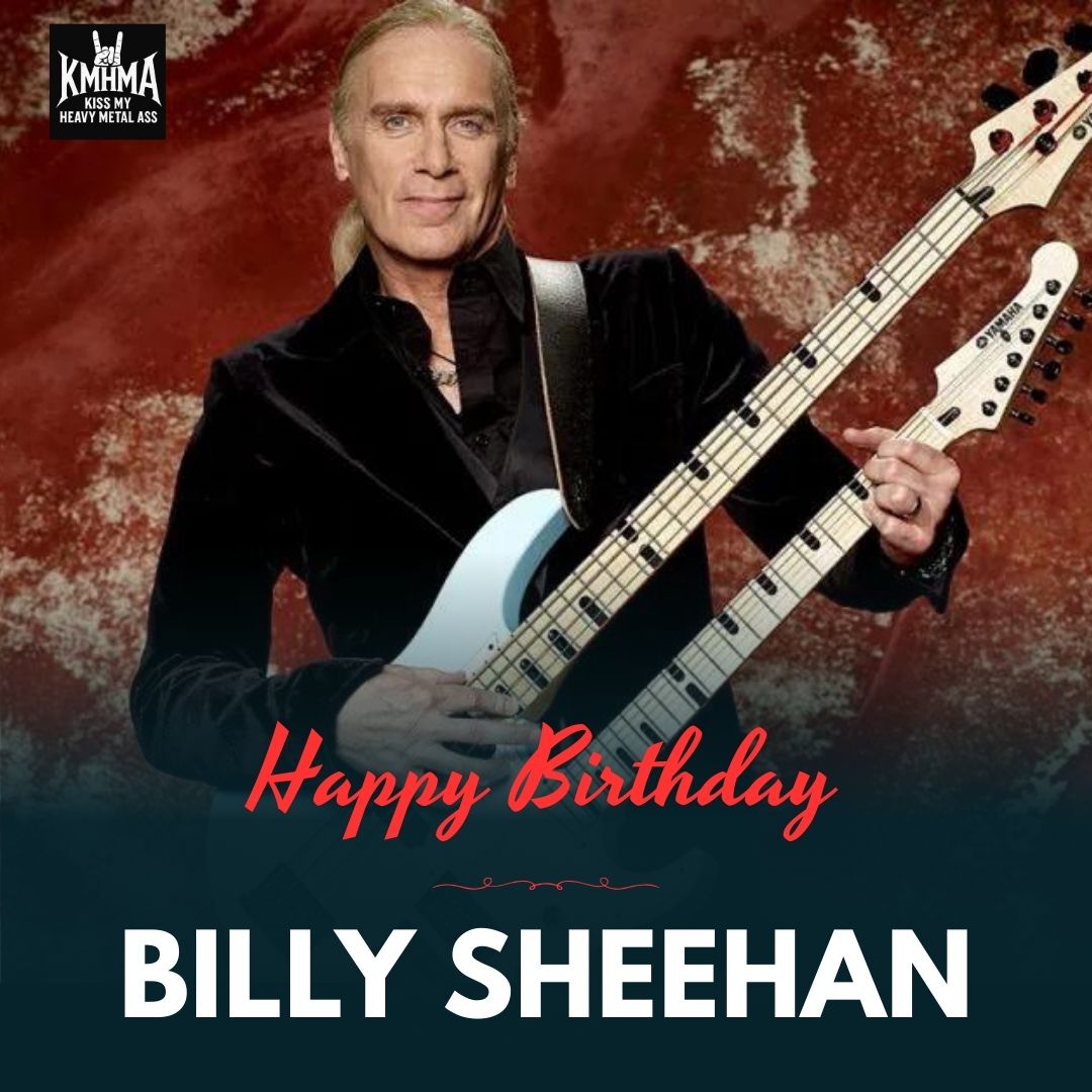 Wishing a very happy 73rd birthday to bass legend Billy Sheehan!