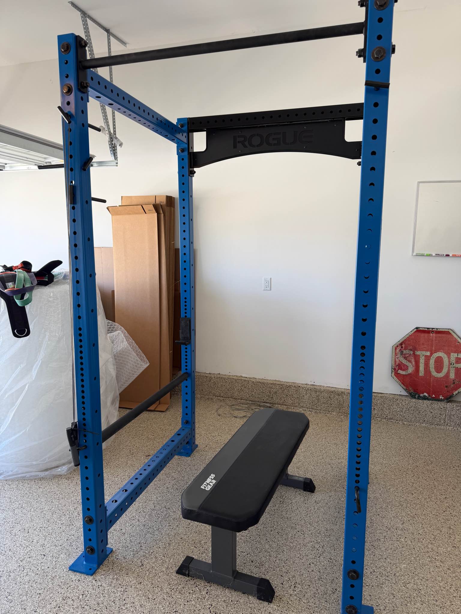 ROGUE RML-490 POWER RACK 3.0 - Weight Lifting Machines & Racks ...