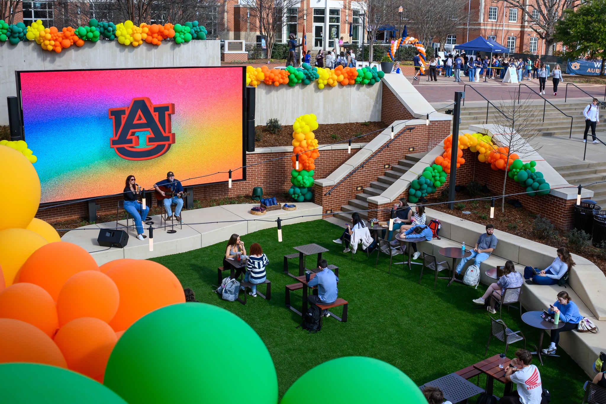 auburn university patio umbrella AMMSUN 8 ft Large Beach with Sand Anchor,Red angle the umbrella to provide optimal shade Bringing back Student Spotlights! Each