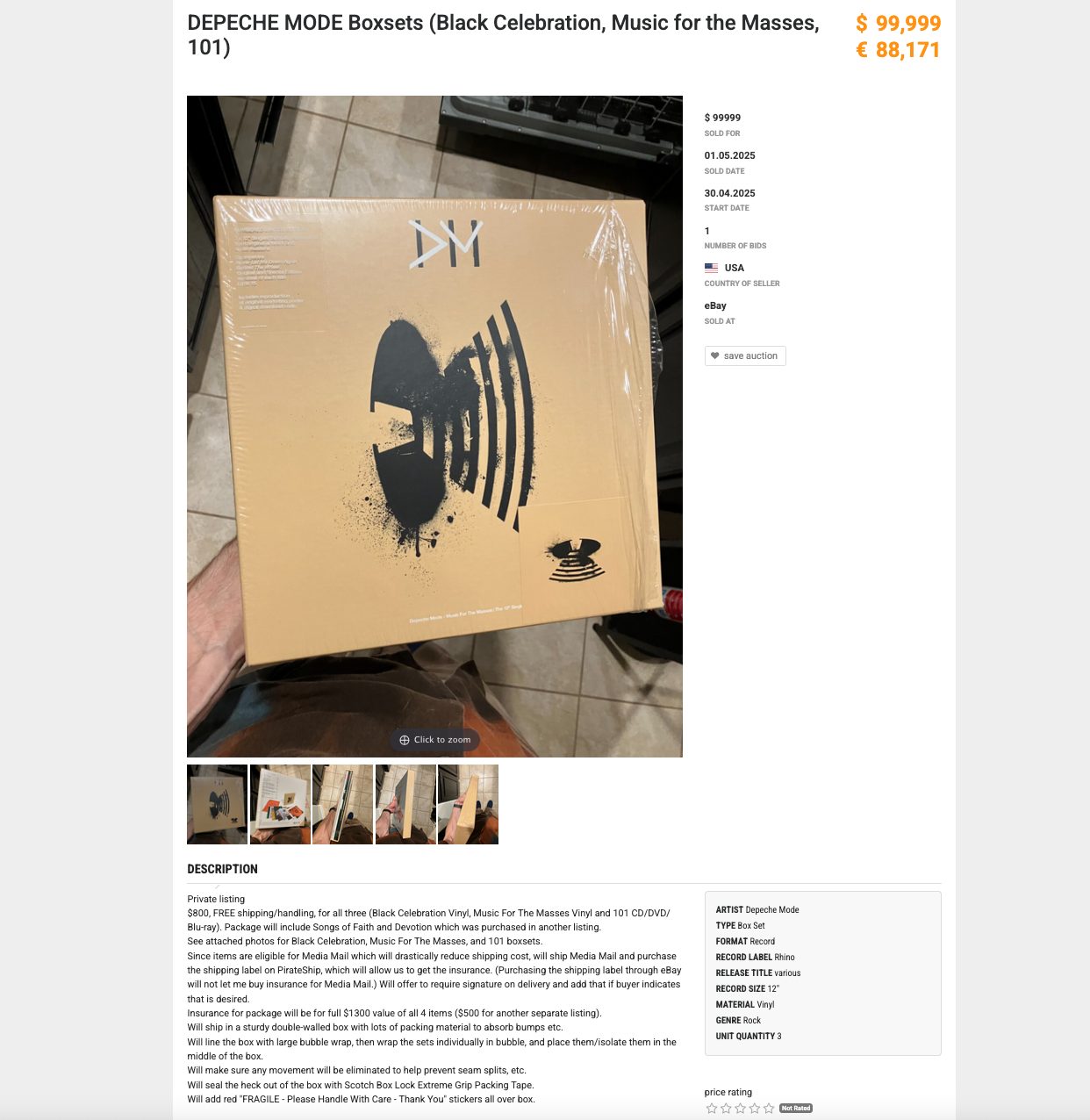 Vinyl - C-C-C (currency-conversion-calibration) needed sometimes Maybe ...