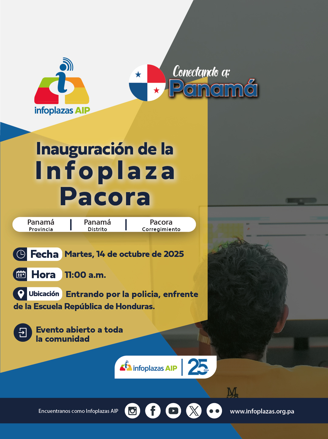 Infoplazas - A las 11:00 a.m. abrimos las puertas de la nueva Infoplaza ...
