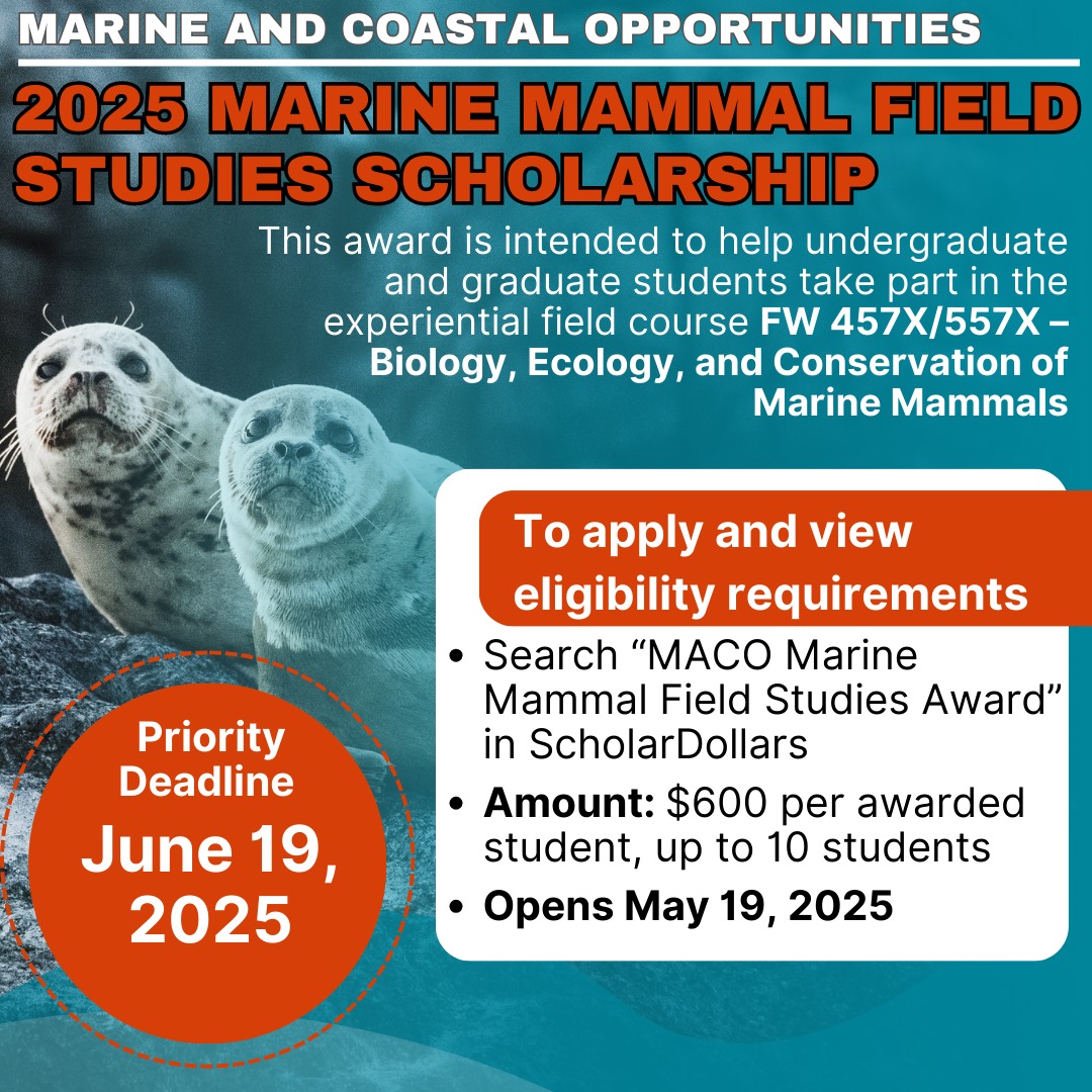 Marine Mammal Institute - Oregon State University - Shea Steingass, a ...