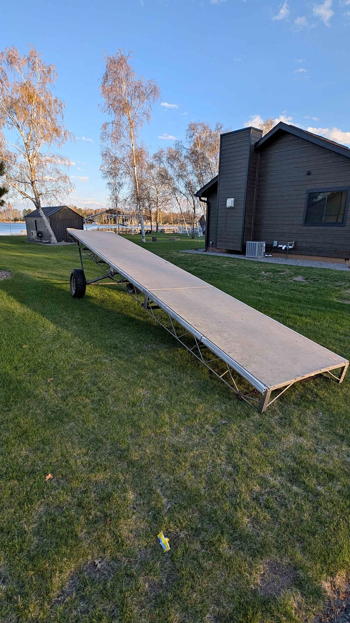 Aluminum Roll-in dock - 24ft - Access Ramps - Breezy Point, Minnesota ...