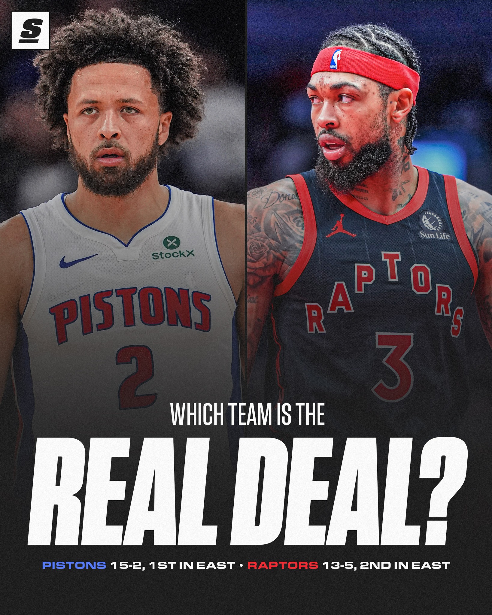 theScore - 🔥 Pistons: 13 straight wins 🔥 Raptors: 8 straight wins Both ...