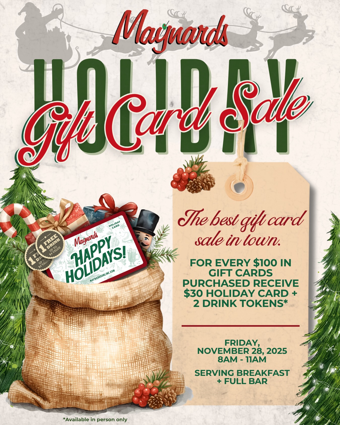 Tis’ the season for... - Maynard's Restaurant of Excelsior | Facebook