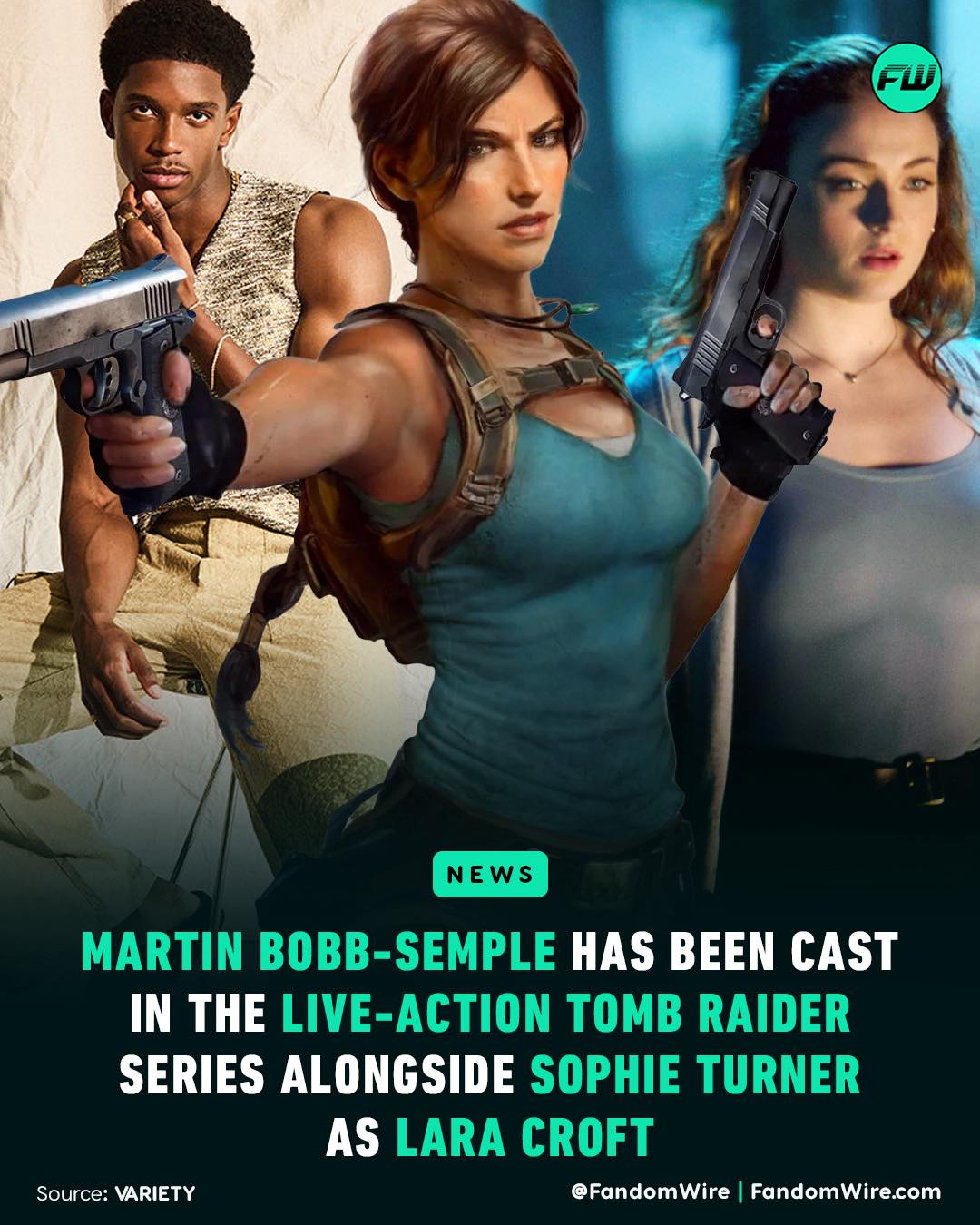 FandomWire - Martin Bobb-Semple has been cast in the live-action Tomb ...