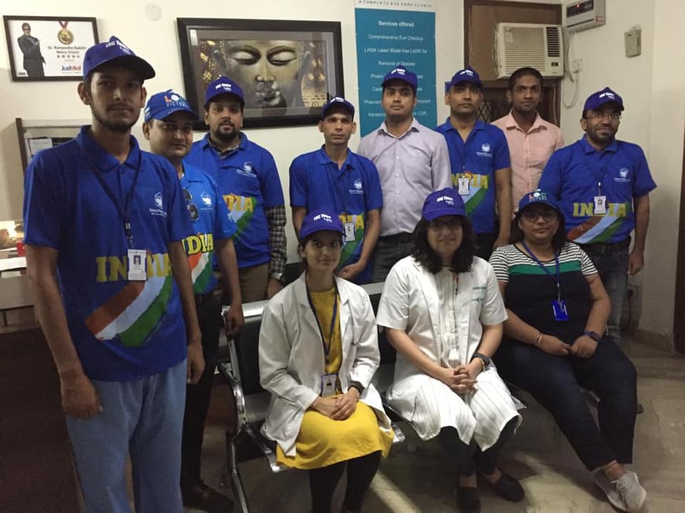 Netra Vision - Team work at its best! A free eye checkup... | Facebook