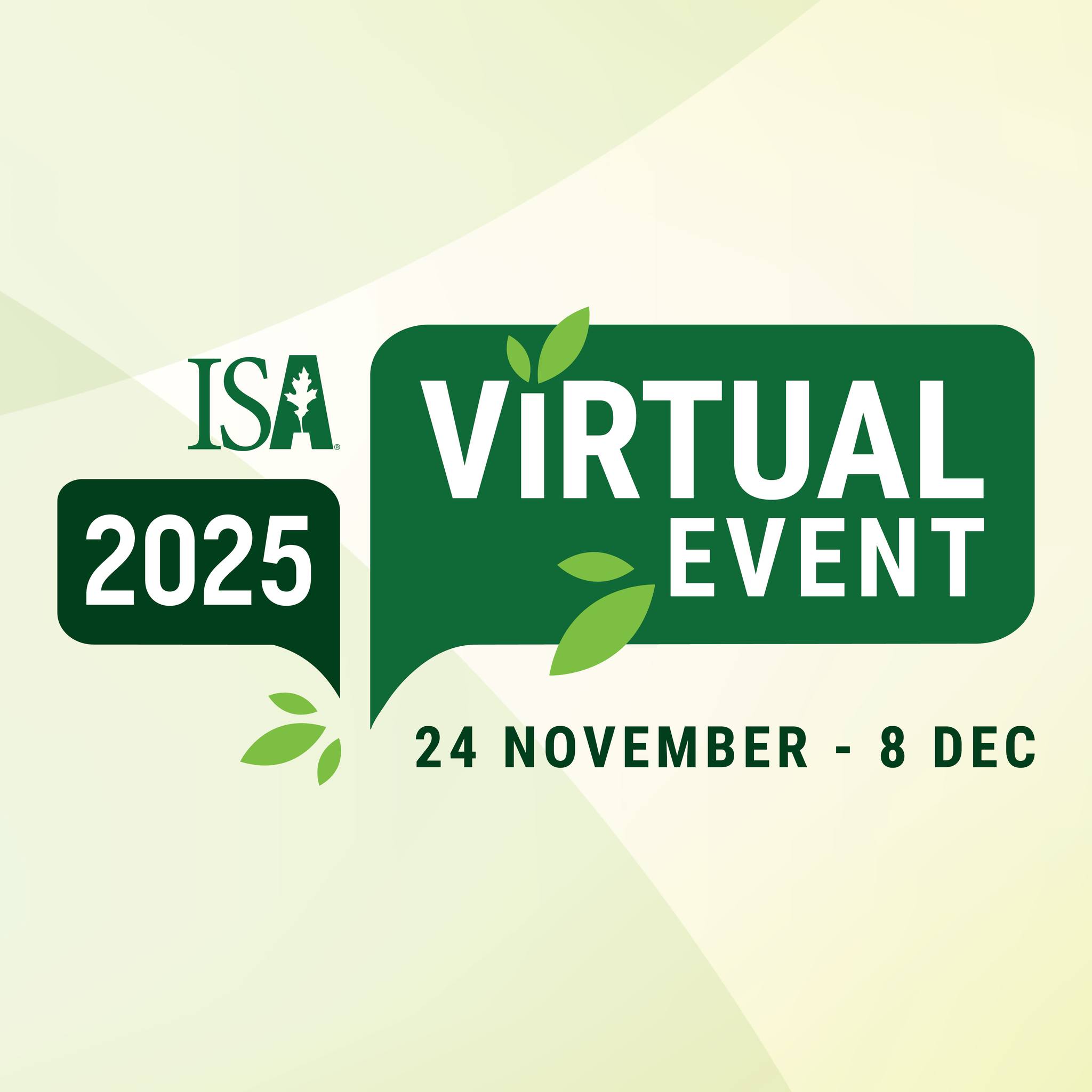 Florida - Learn more with the ISA 2025 Virtual Event! As 2025 wraps up ...
