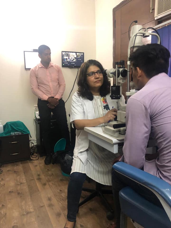 Netra Vision - Team work at its best! A free eye checkup... | Facebook