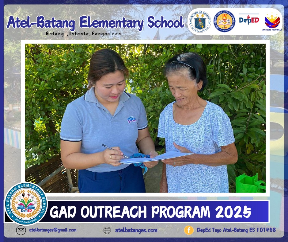 DepEd Tayo Atel-Batang... - DepEd Tayo Atel-Batang ES 101458