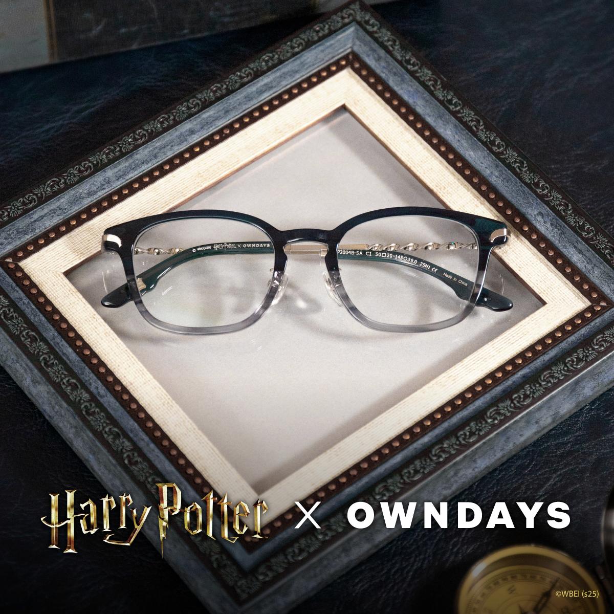 Harry Potter × OWNDAYS レイブンクロー model🦅 青のグラデーションが