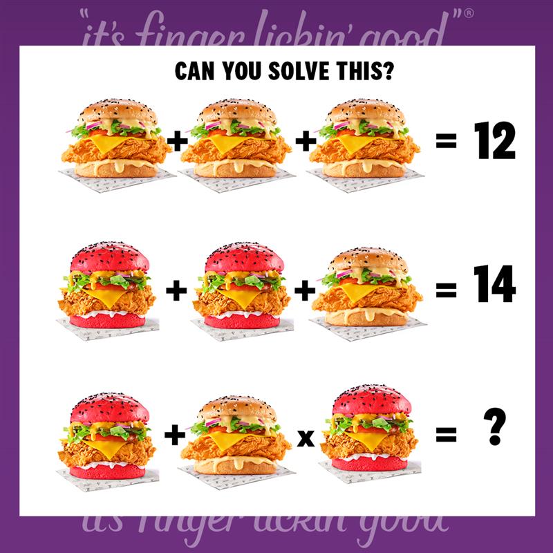 KFC - Ere ko naganise fast, and I’m not talking about the math 😂 Drop ...