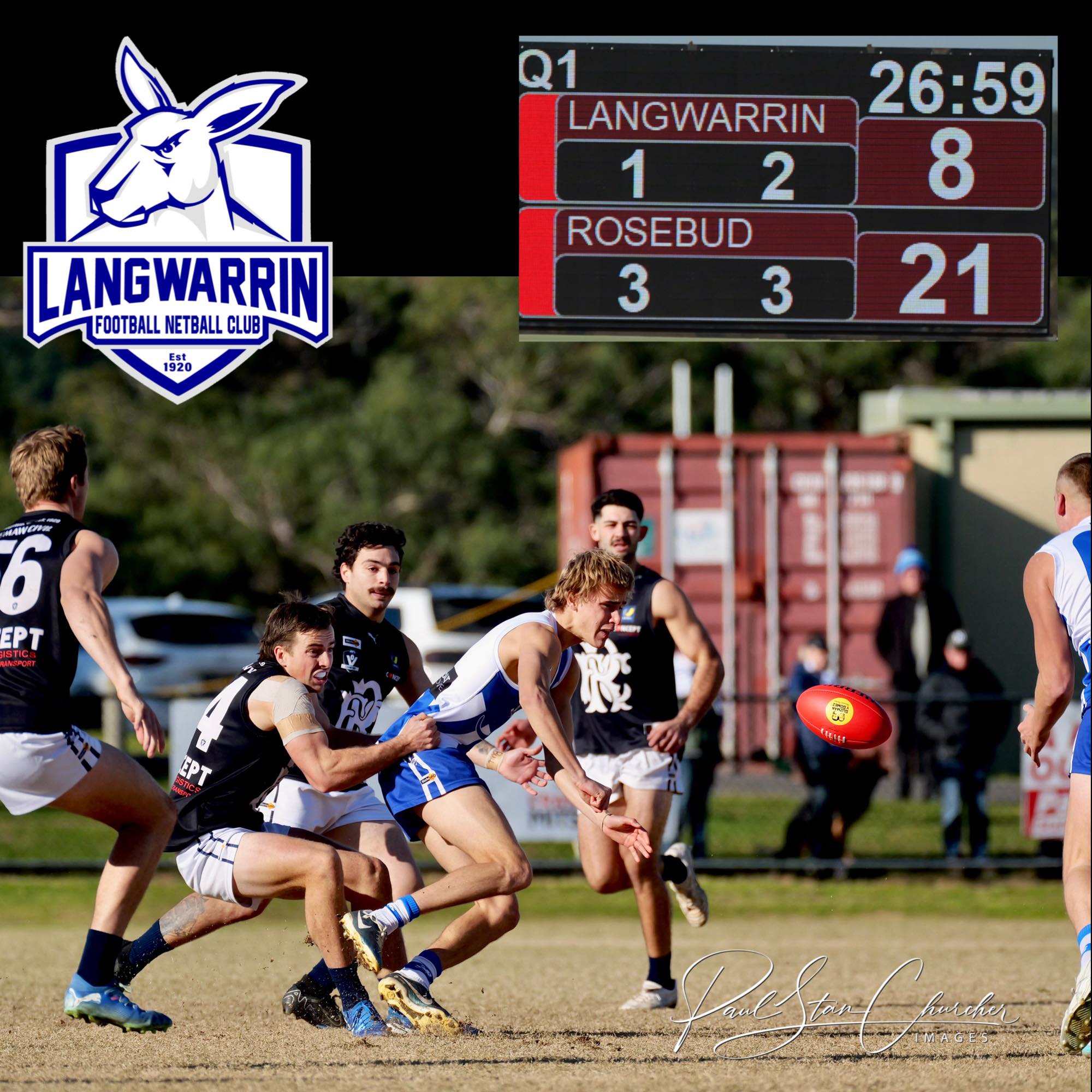 Langwarrin - 2025 Rnd 10 Seniors 1/4 time | Facebook