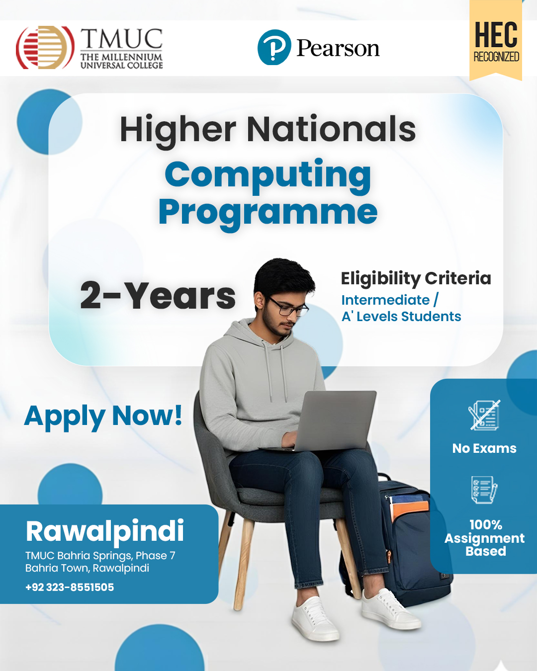 TMUC - Study the Pearson BTEC Higher National Diploma (HND) in ...