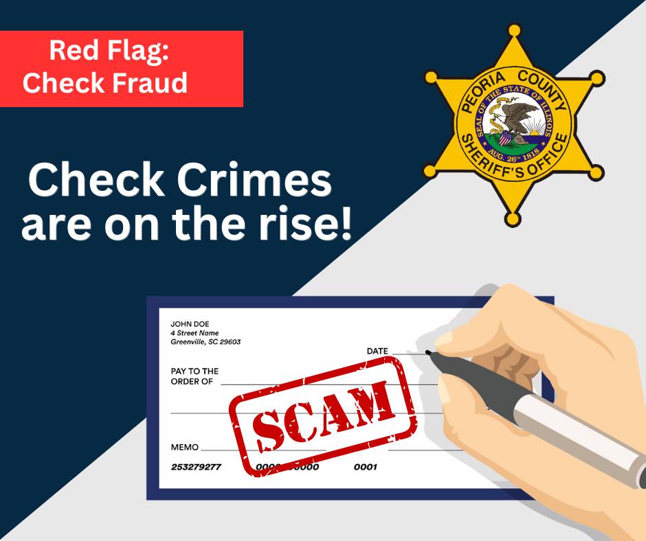 Peoria - 🚨 Increase in Mail Theft/Fraud 🚨 We want to warn residents ...