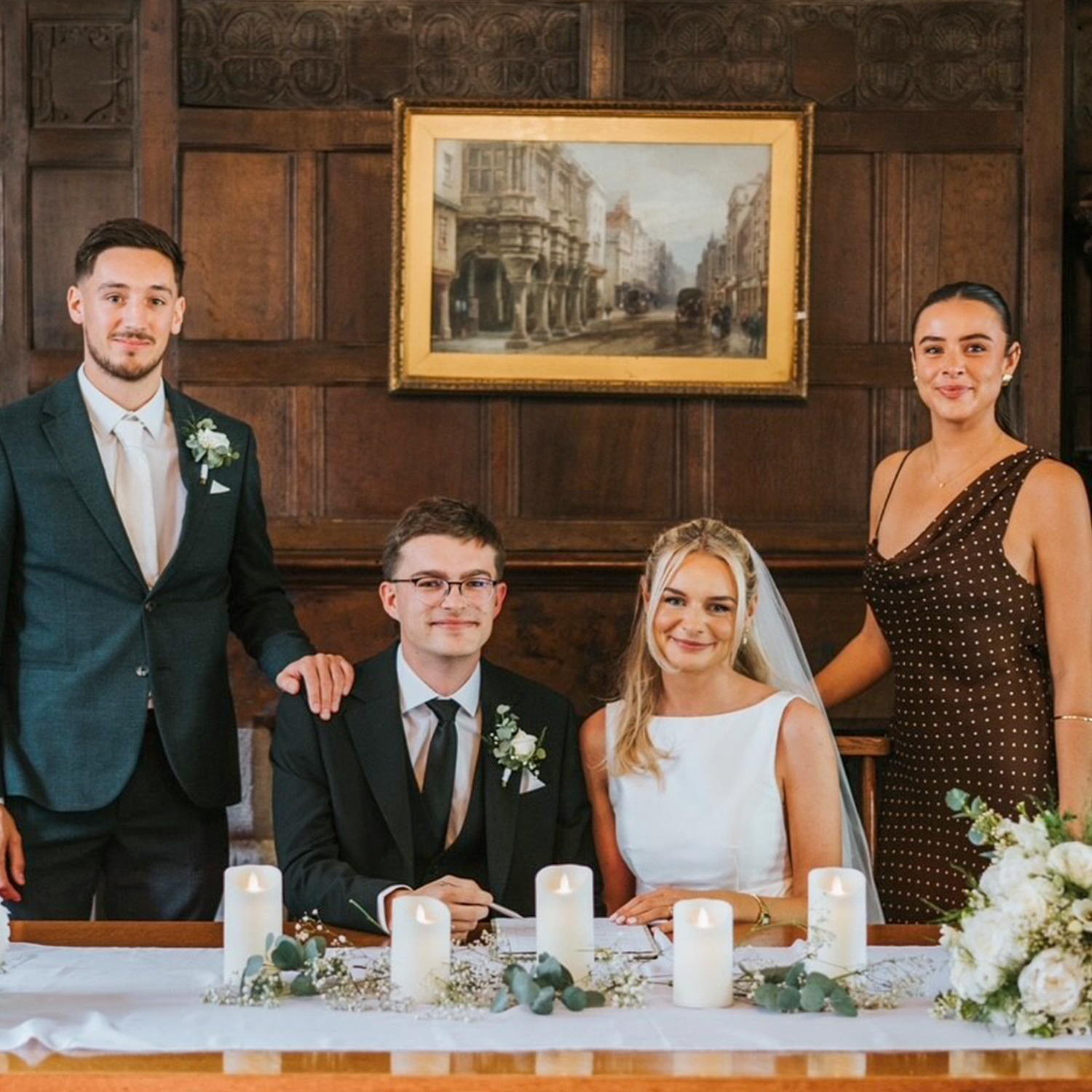 Exeter - Alice & Jackson, who got married in September. | Facebook