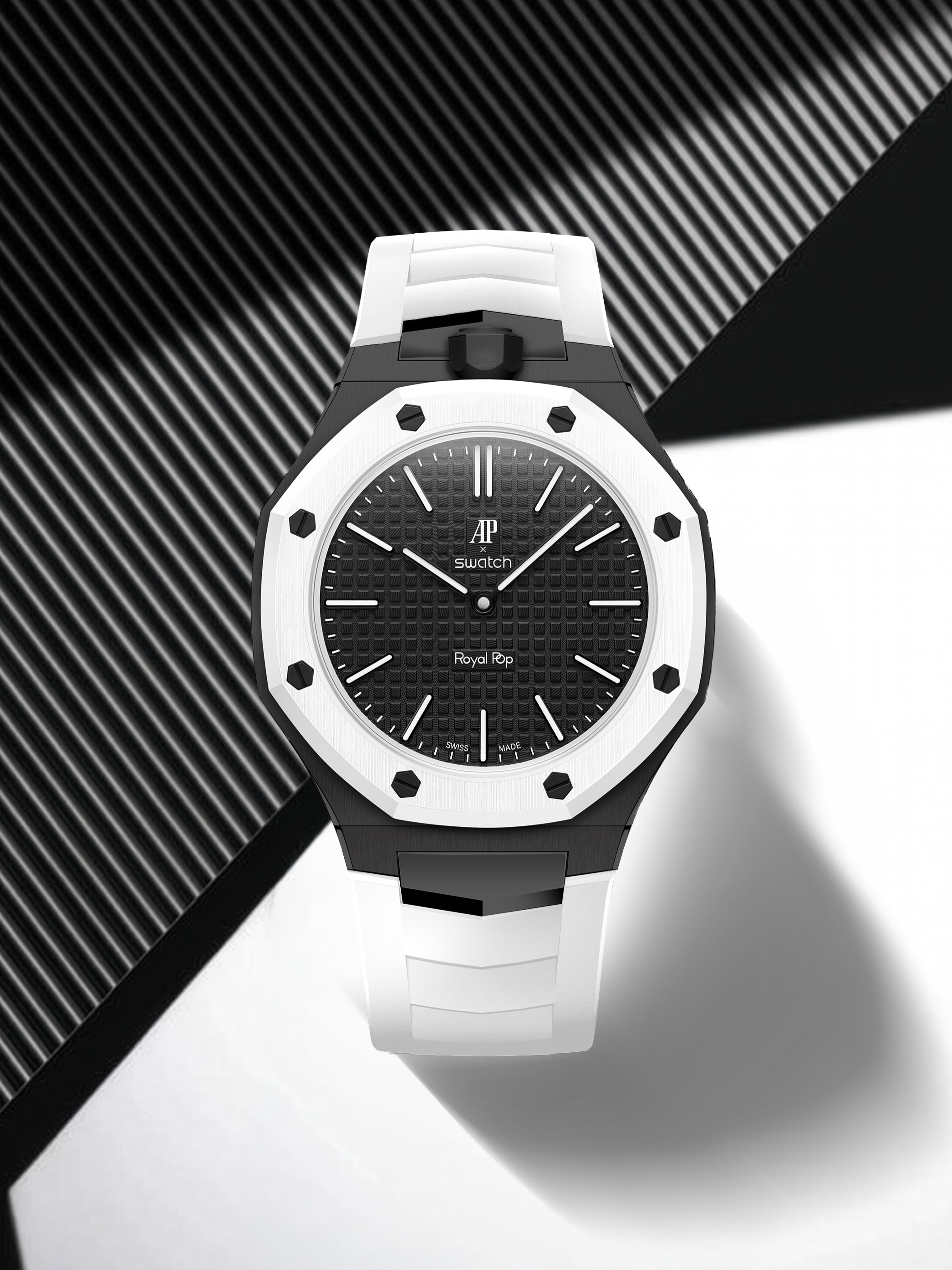 All colors of @audemarspiguet x @swatch Royal Pop