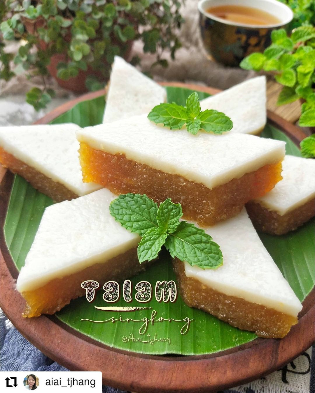 Resep Aneka Jajan Pasar - Talam Singkong 😍 Saurce : @ayuaudrey91 Rebake ...