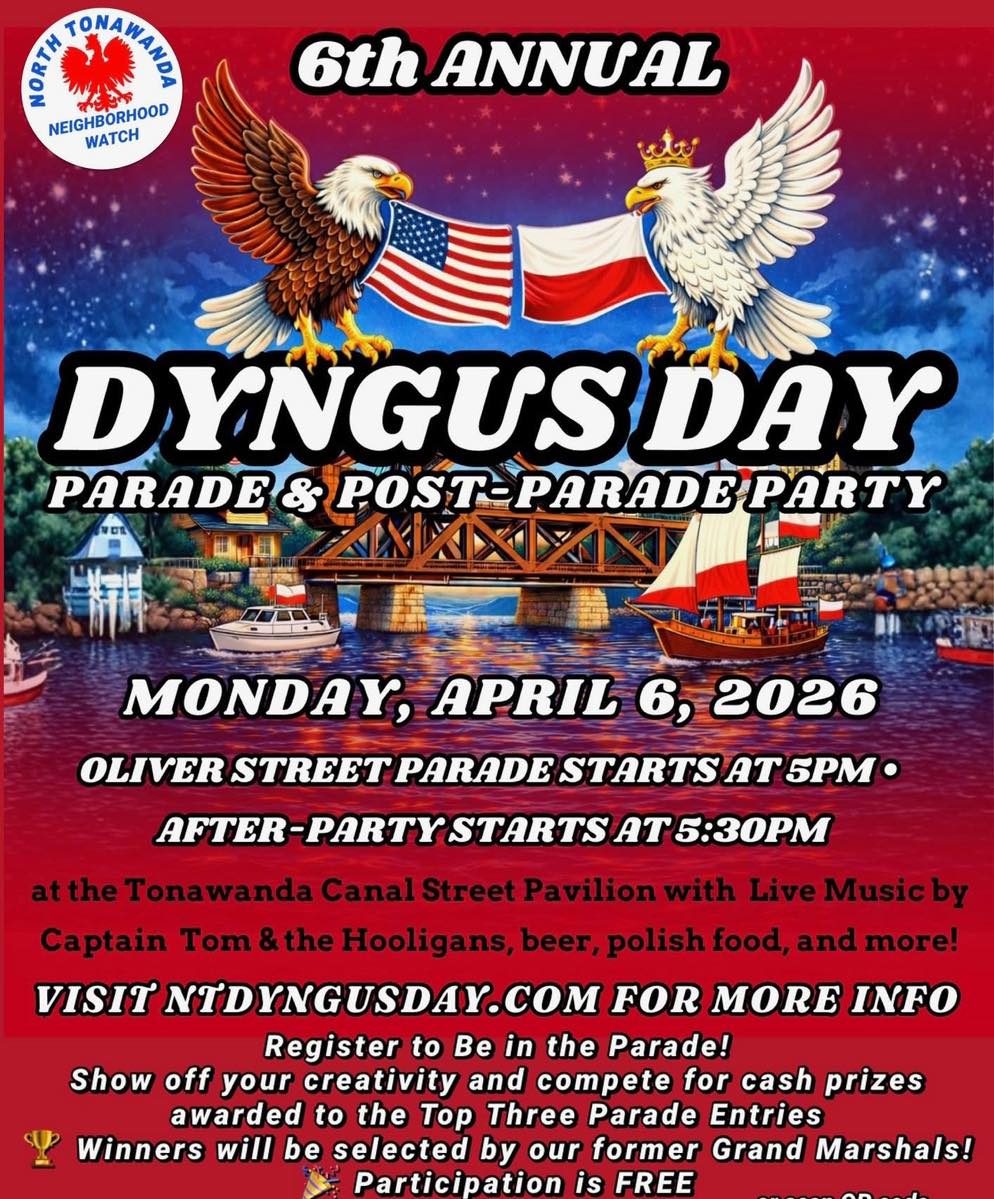 Happy Dyngus Day 🎉🇵🇱🇺🇸 Join us in North Tonawanda for the 6th