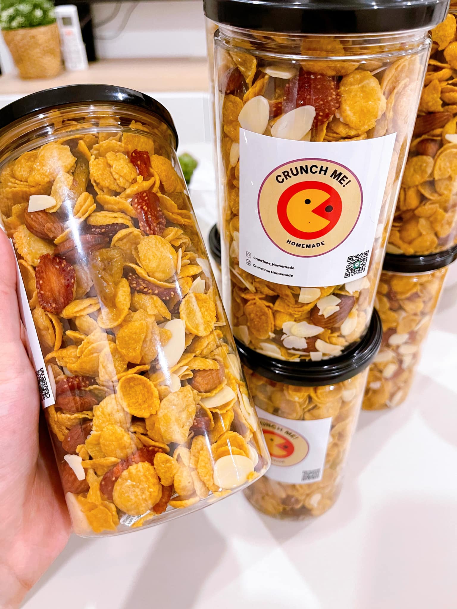 คอร์นเฟลกคาราเมล CrunchMe Homemade