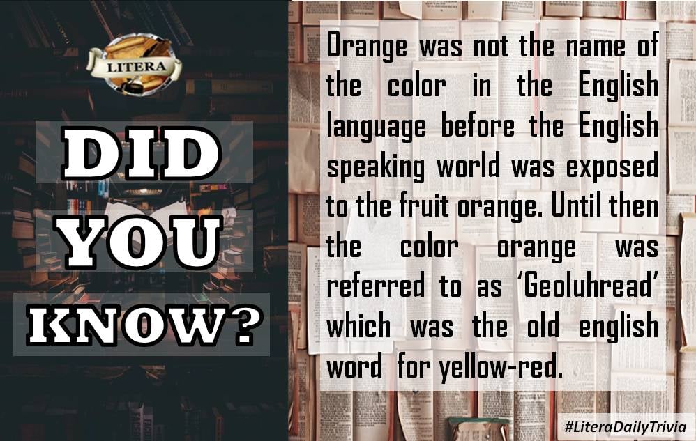 Did you know?... - Litera Organization - Offical FB Page