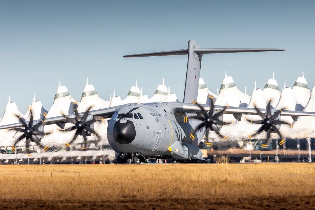 Denver - Last week, we had a royal visitor. 👑 A Royal Air Force Atlas ...