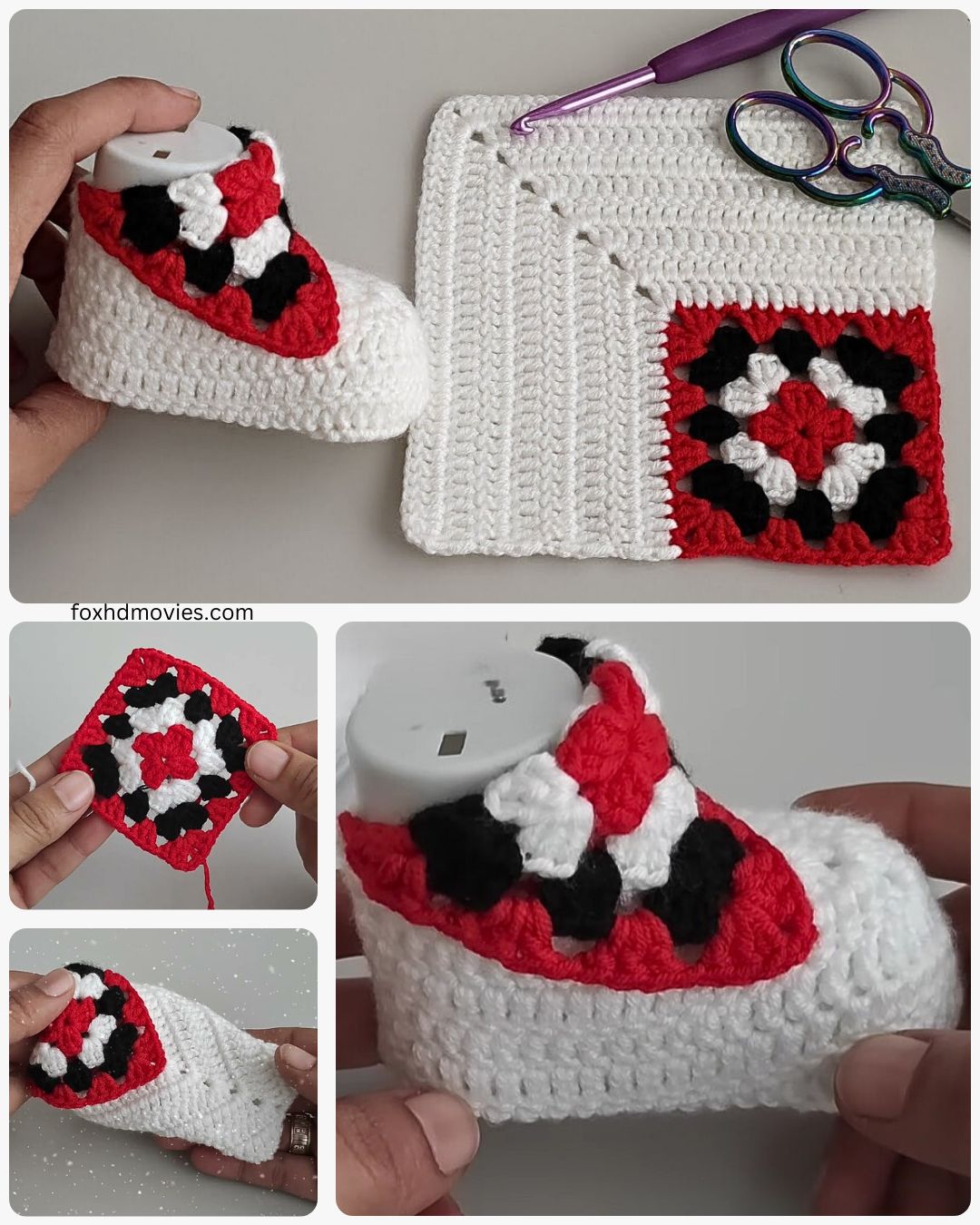 Crafts - Absolutely stunning 😍😍 Crocheting Adorable Granny Square Baby ...