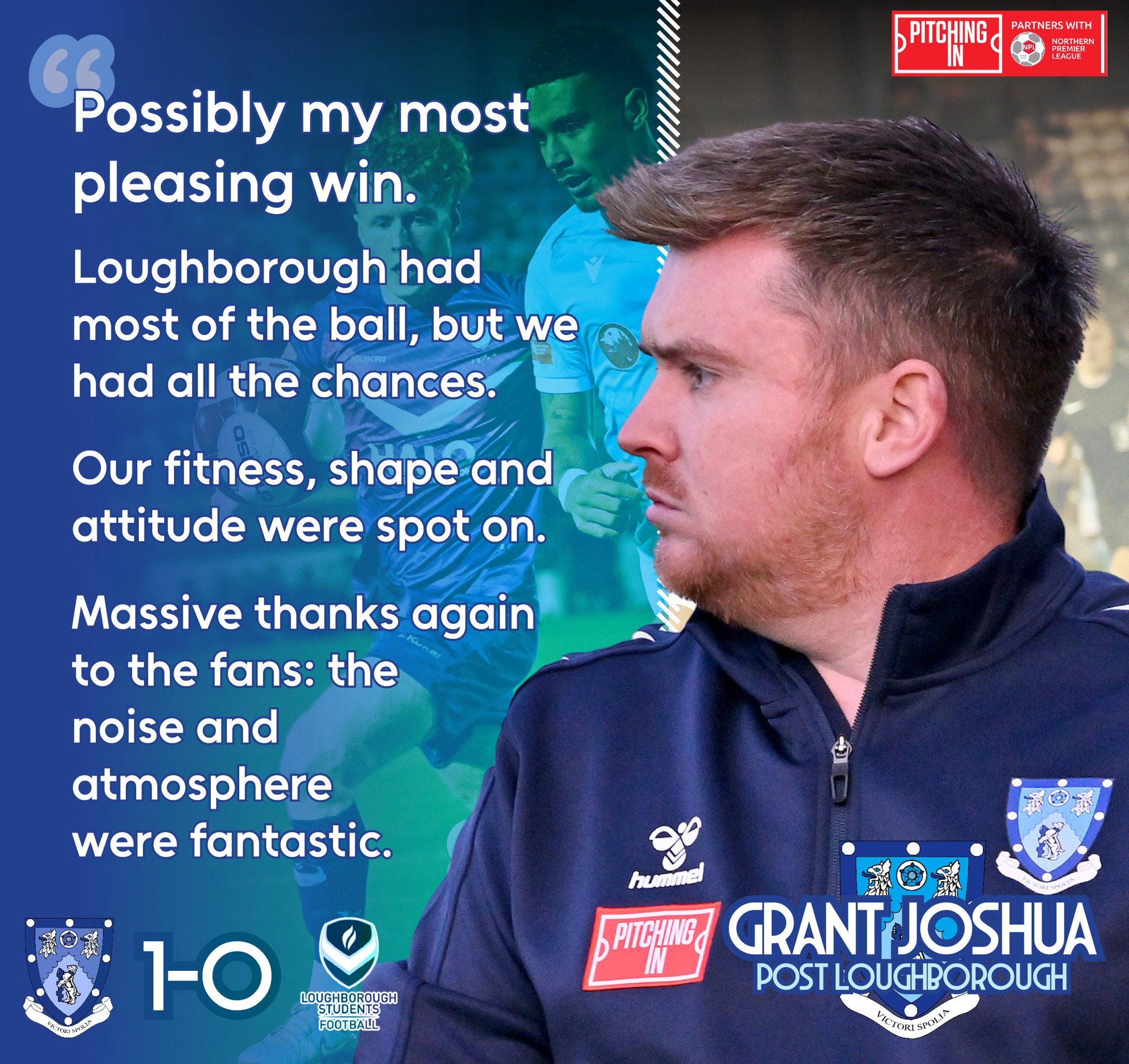 Rugby - 🎙️ Grant Joshua: “Possibly my most pleasing win. Loughborough ...