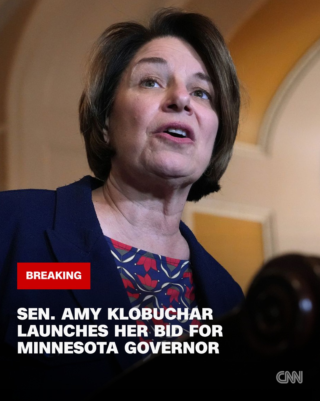 CNN - Sen. Amy Klobuchar launches her bid for Minnesota... | Facebook