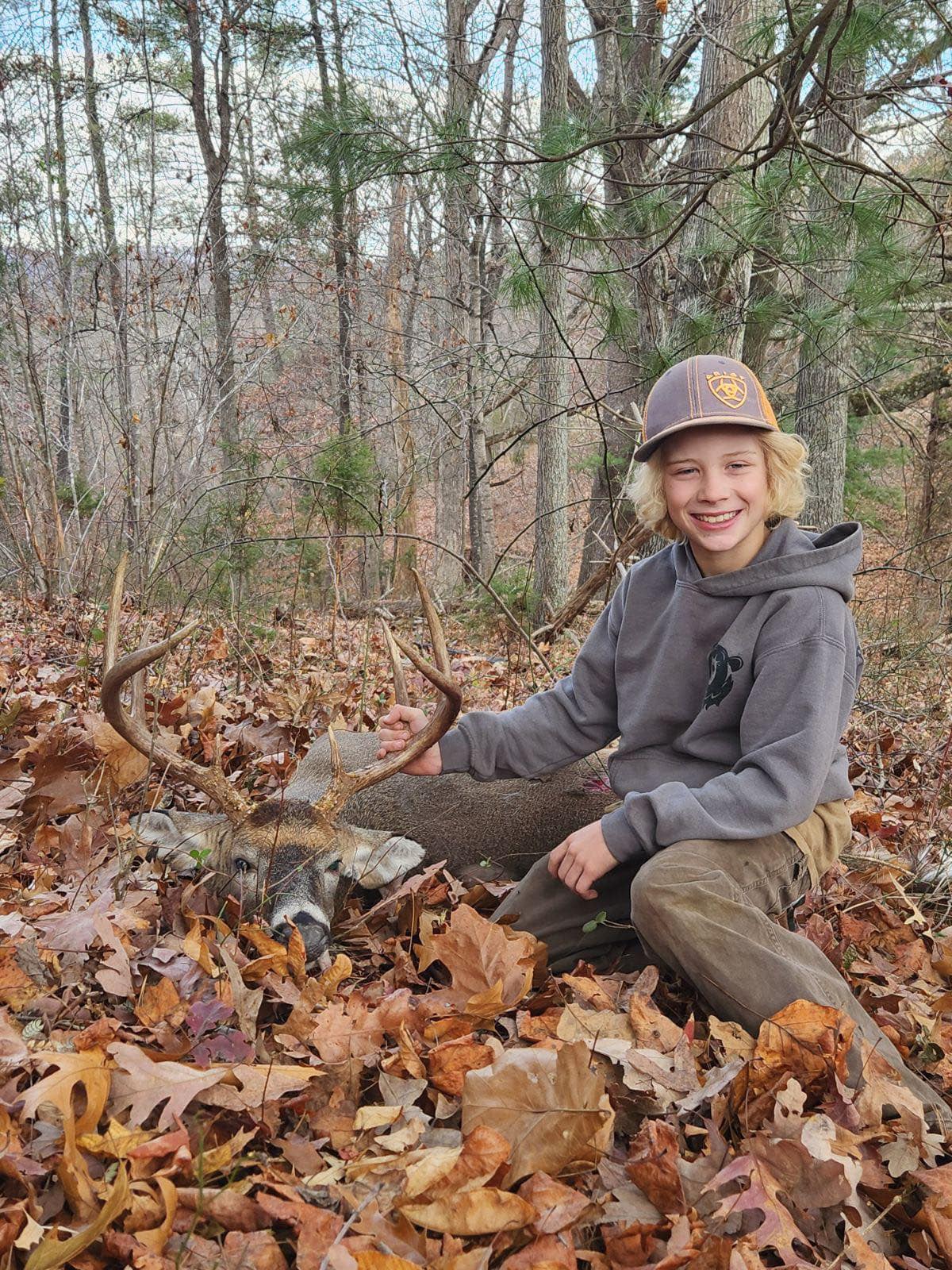 Hunter, 10 years old. Free Union,... - Virginia whitetails