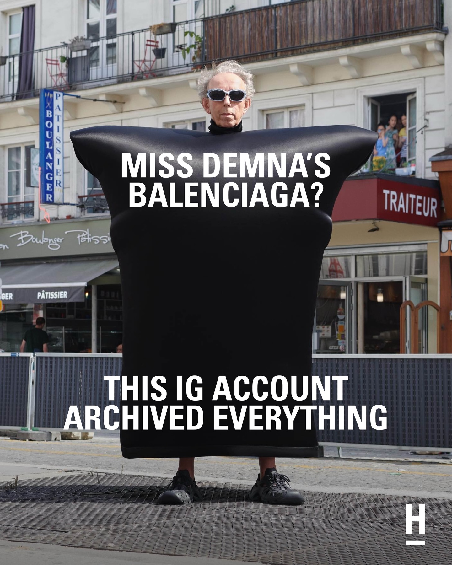 The @demnabalenciaga page just archived every Instagram post from 