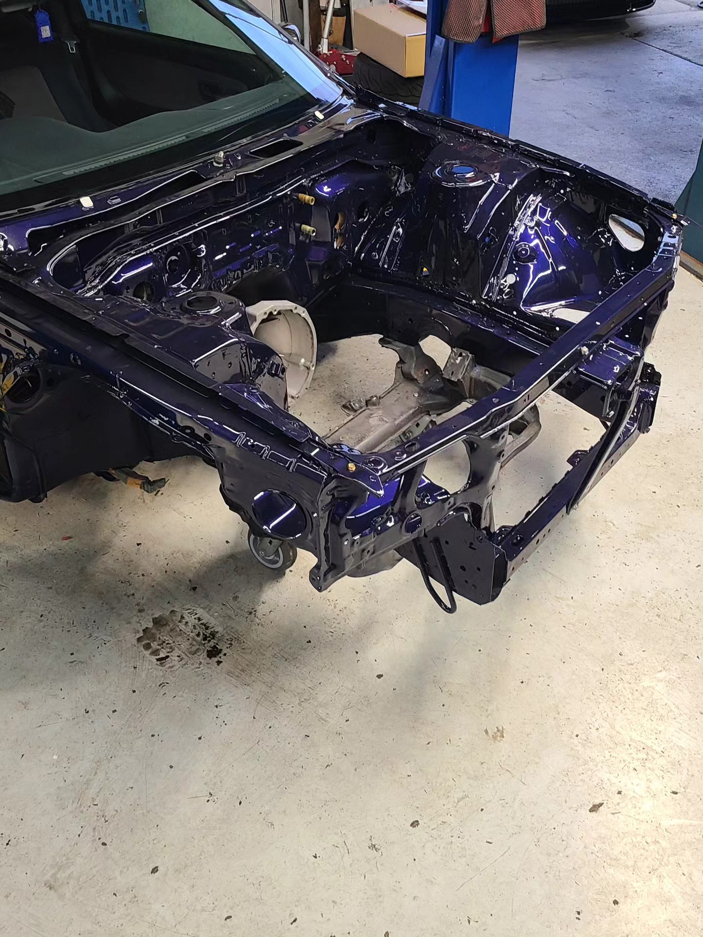 UP Garage - The deep marine blue R33 is back from getting... | Facebook