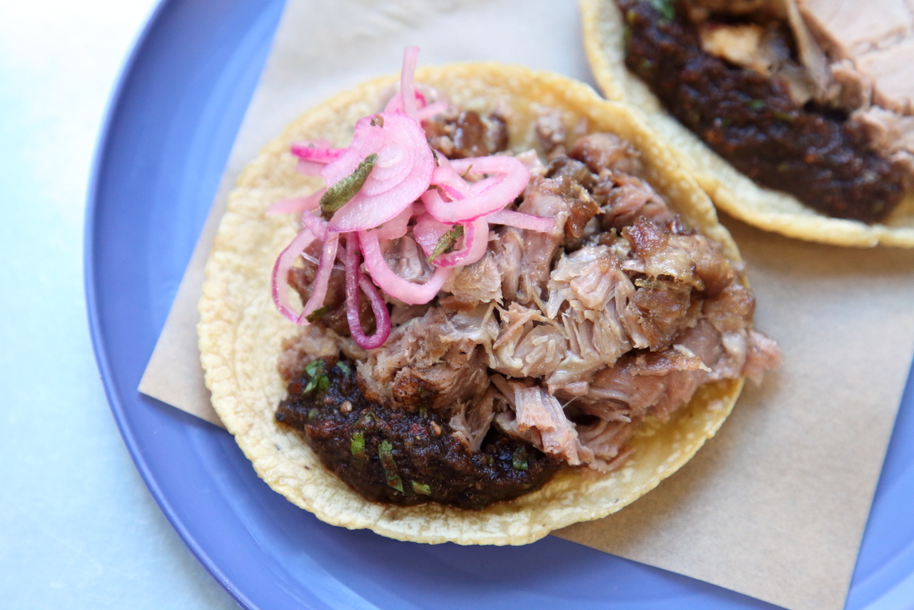 Tacos de cachete (pork cheek) and... - Eating In Translation