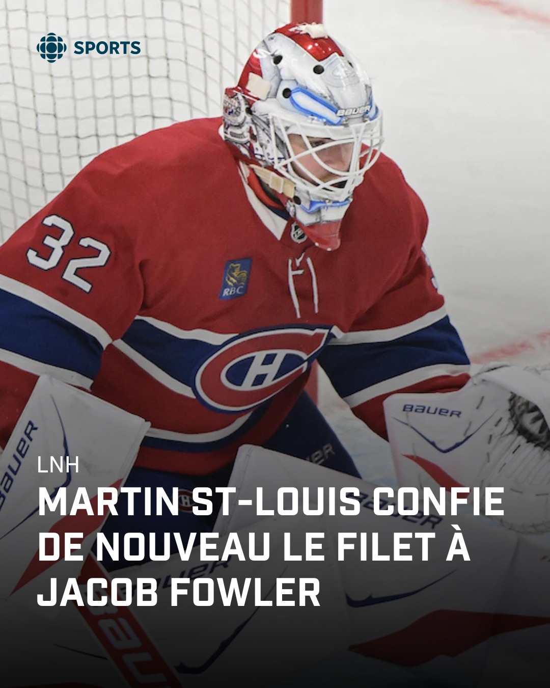 Radio-Canada - Après avoir remporté son premier match dans la LNH ...