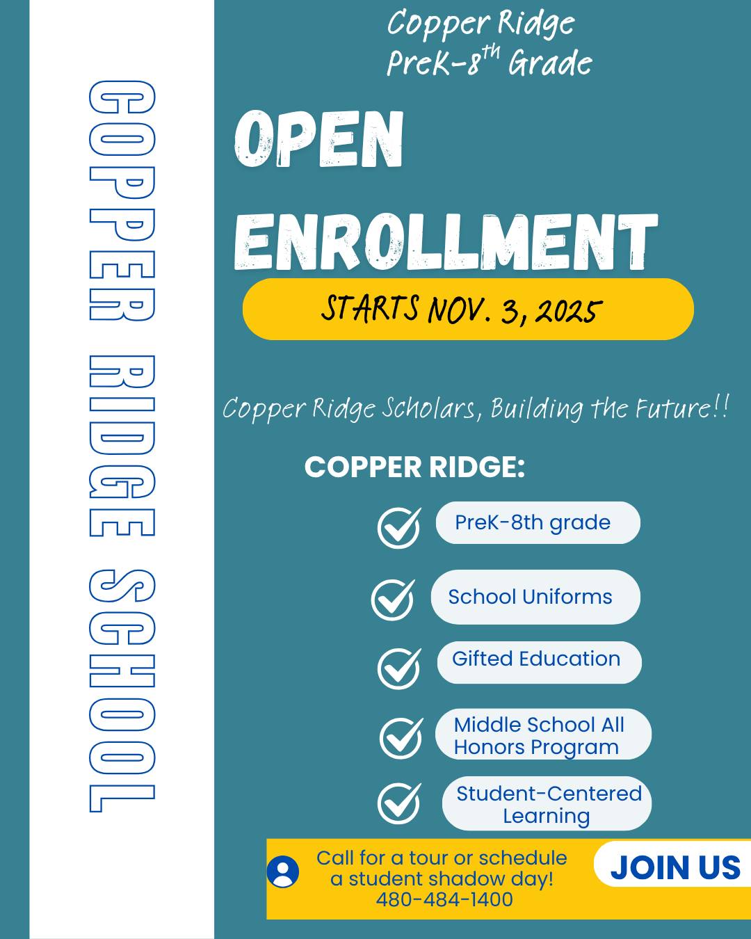 🌟 Your Child’s Future Starts... - Copper Ridge School SUSD | Facebook