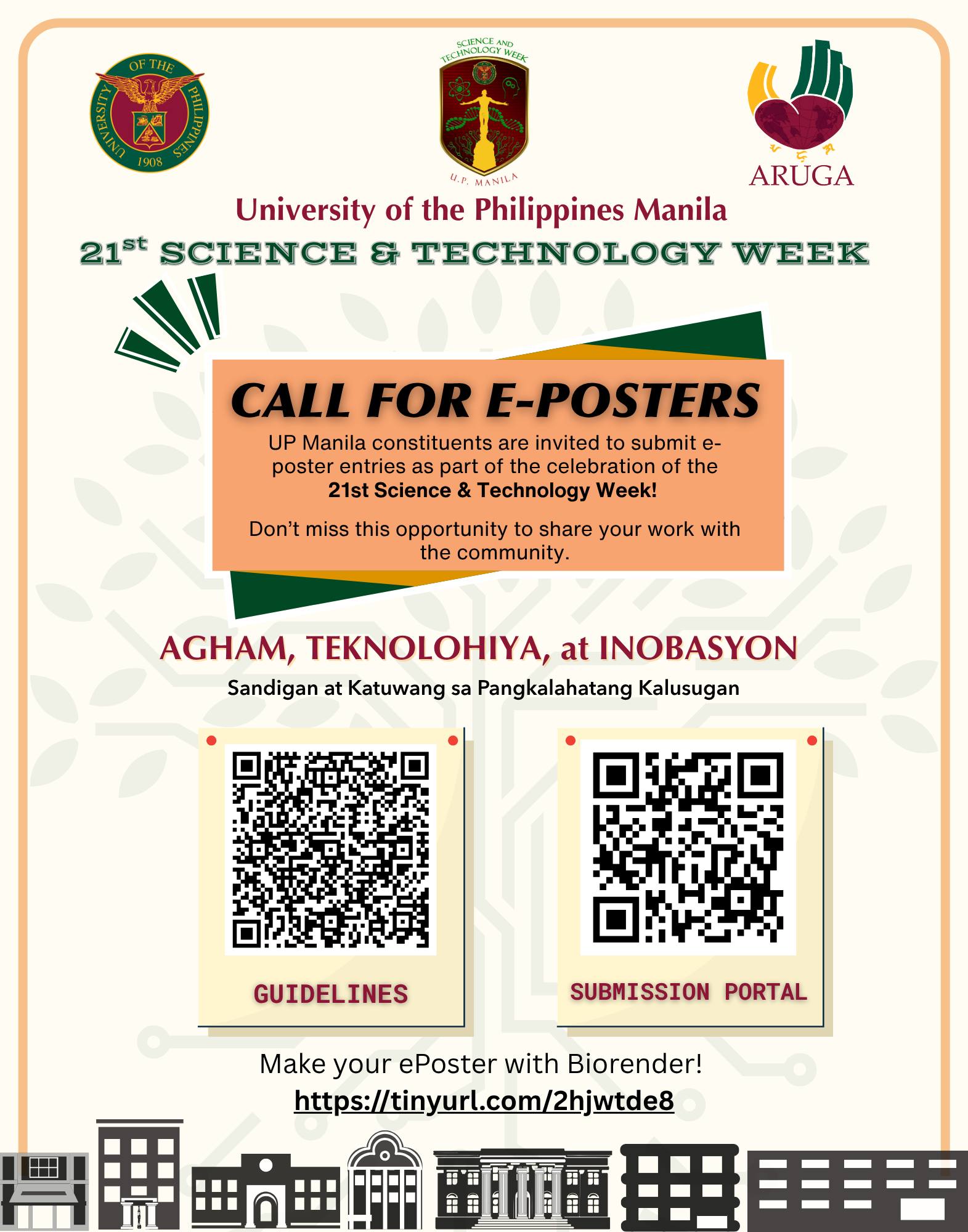 University - CALL FOR ePOSTER SUBMISSIONS! Be part of the 21st Science ...