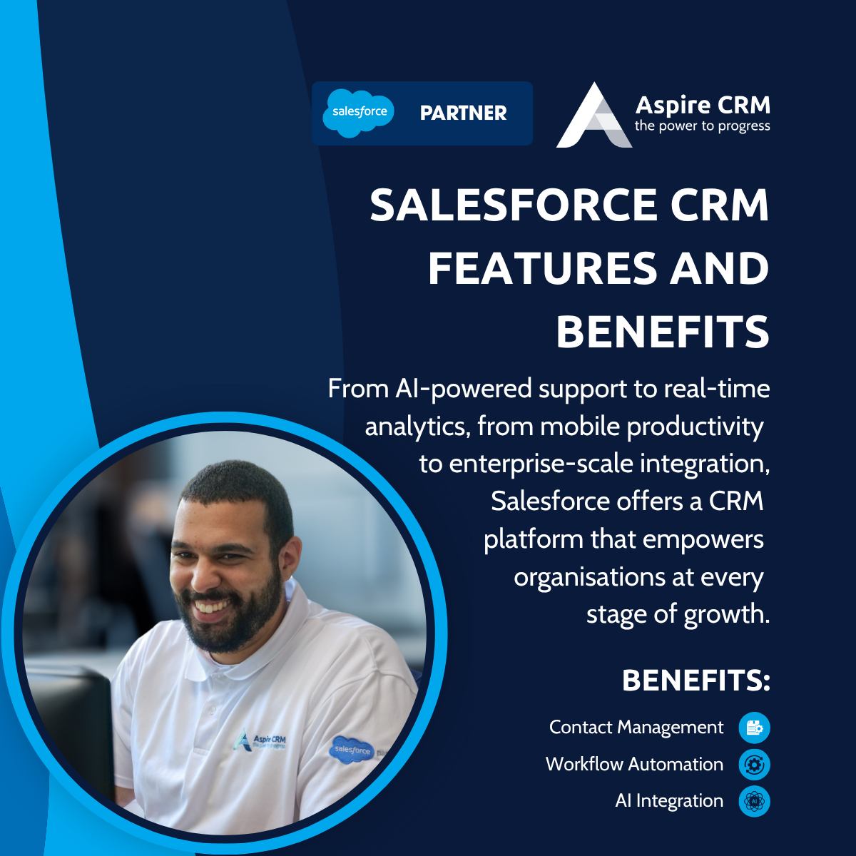 Aspire-CRM - 🚀 Salesforce is more than a CRM—it’s a... | Facebook