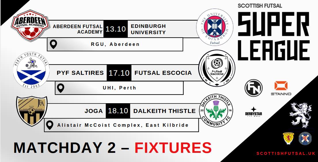 Scottish Futsal - The Scottish Futsal Super League returns... | Facebook