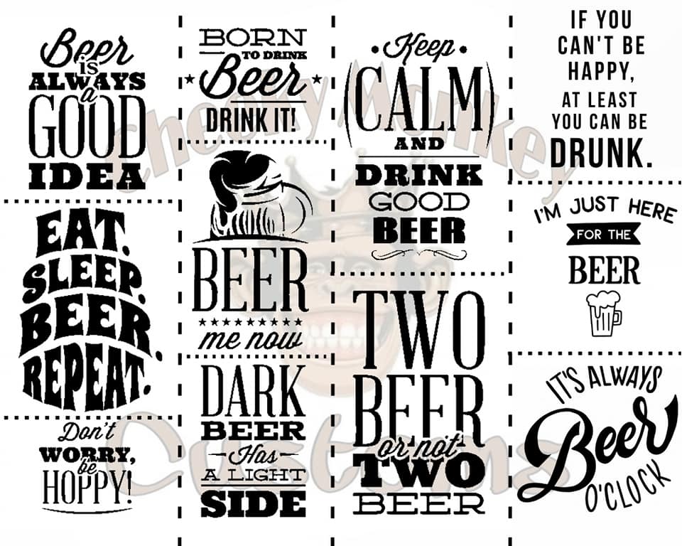 New beer designs that look awesome... - Cheeky Monkey Customs