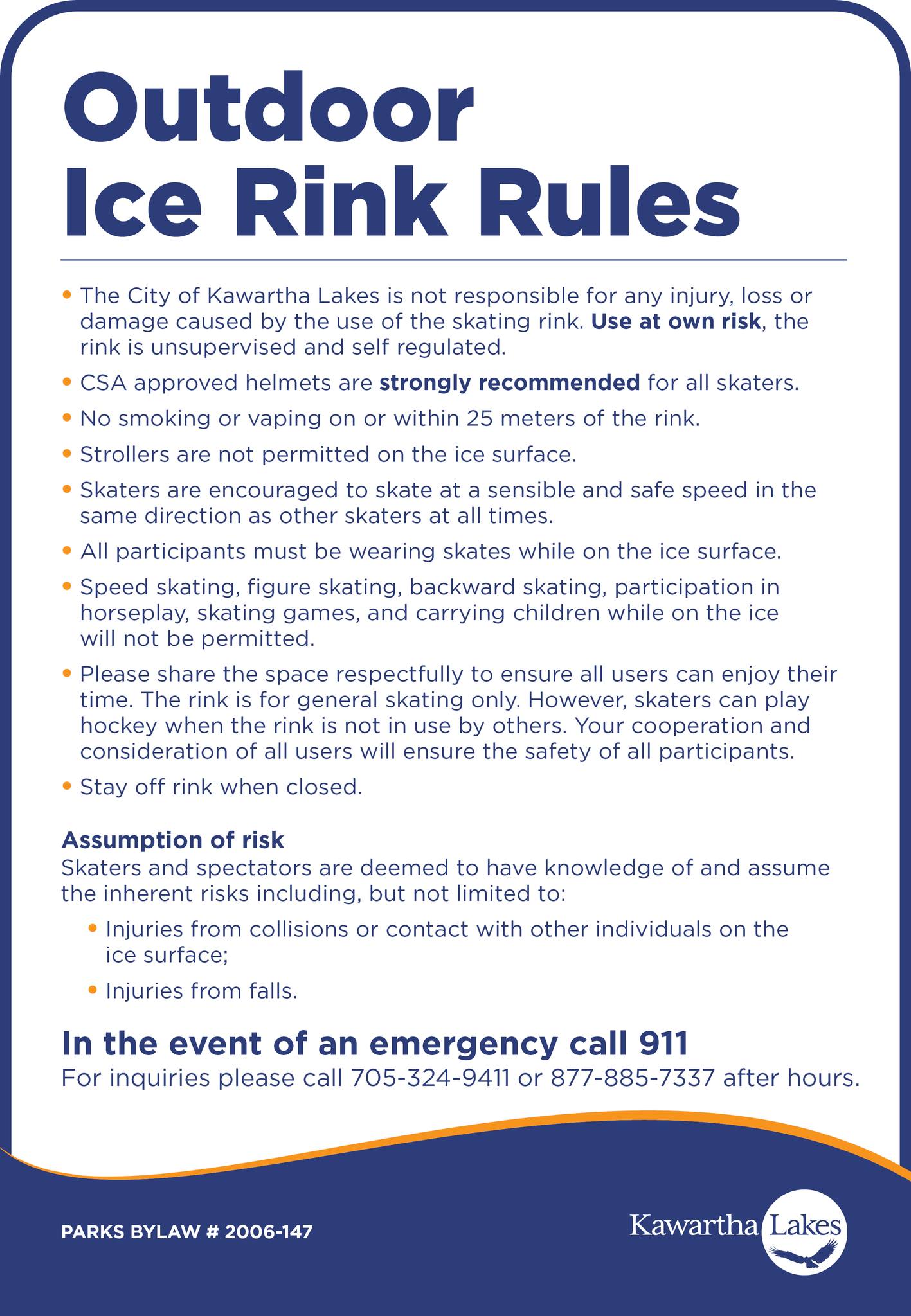 Kawartha - As Community Outdoor Ice Rinks (ODRs) begin to open, we'd ...