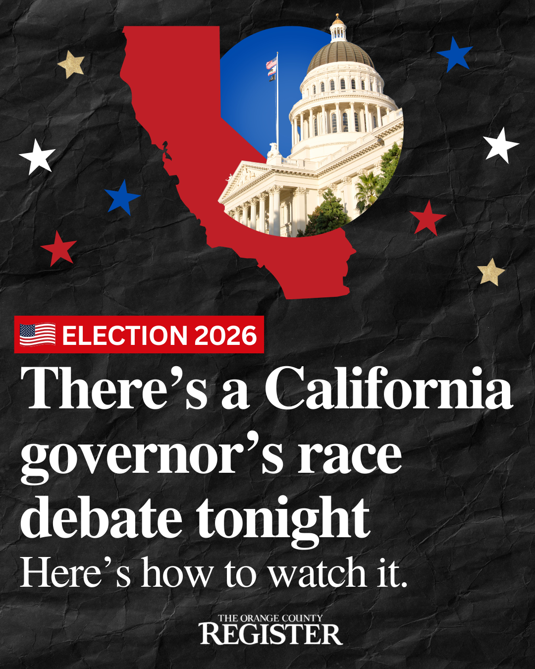 Orange - Seven of the 11 leading candidates for California governor ...