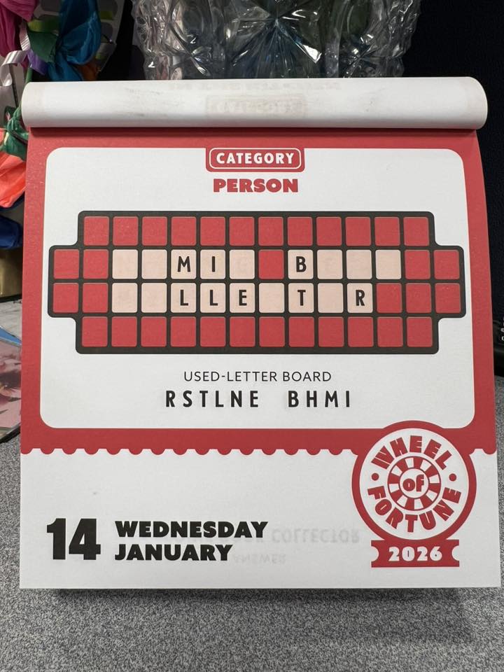 News 4 San Antonio producer Clarissa has a 2026 Wheel of Fortune