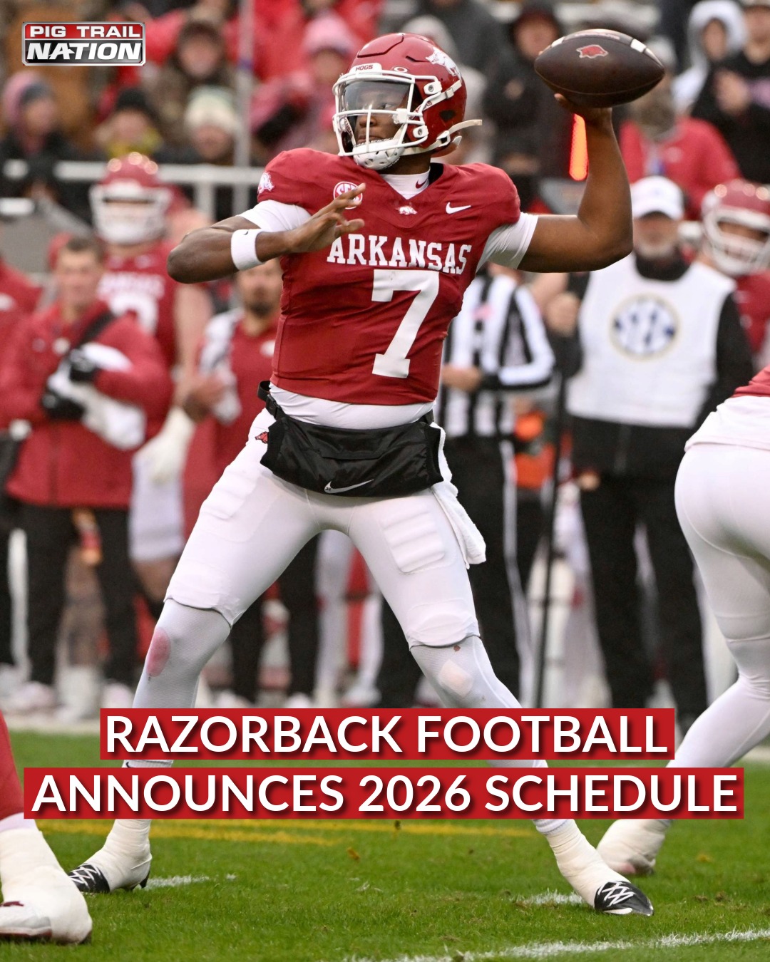 KARK 4 News - Arkansas Razorback Football announced the... | Facebook