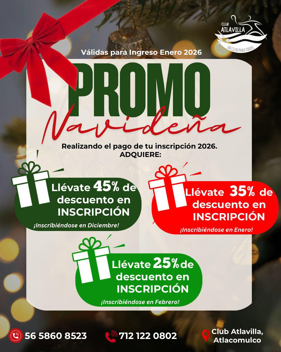 Revista - 🎄 PROMO NAVIDEÑA ATLAVILLA Empieza el 2026 cumpliendo tus ...