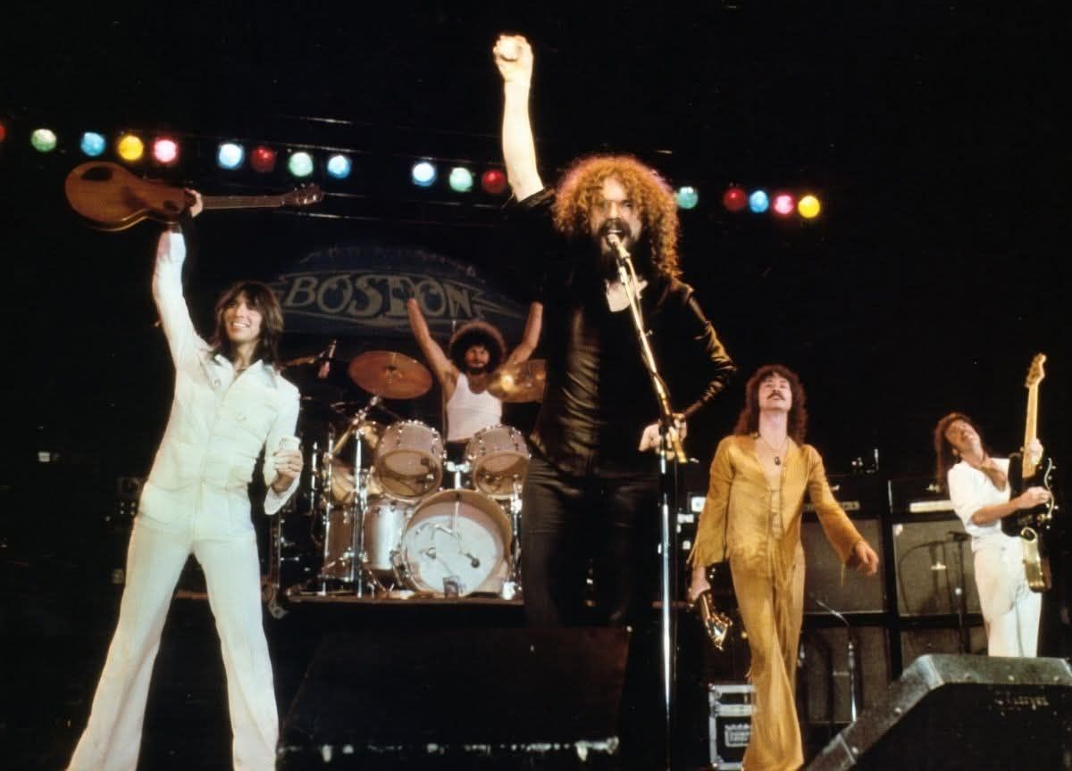 Boston 1977 concert photo in Long Beach, CA